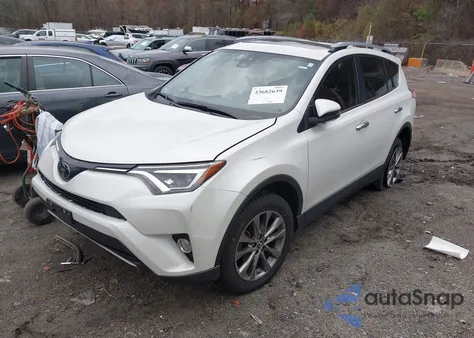 2018 Toyota Rav4 Limited из США, поврежденный, VIN JTMYFREV5JJ197012